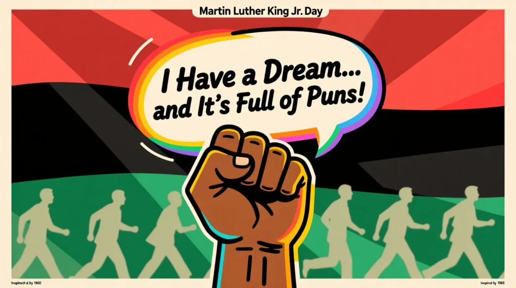 Inspirational Martin Luther King Jr Day Puns