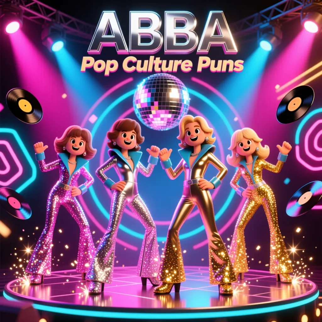  ABBA Band / Pop Culture Puns