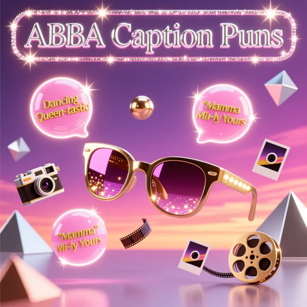 ABBA Puns for Captions