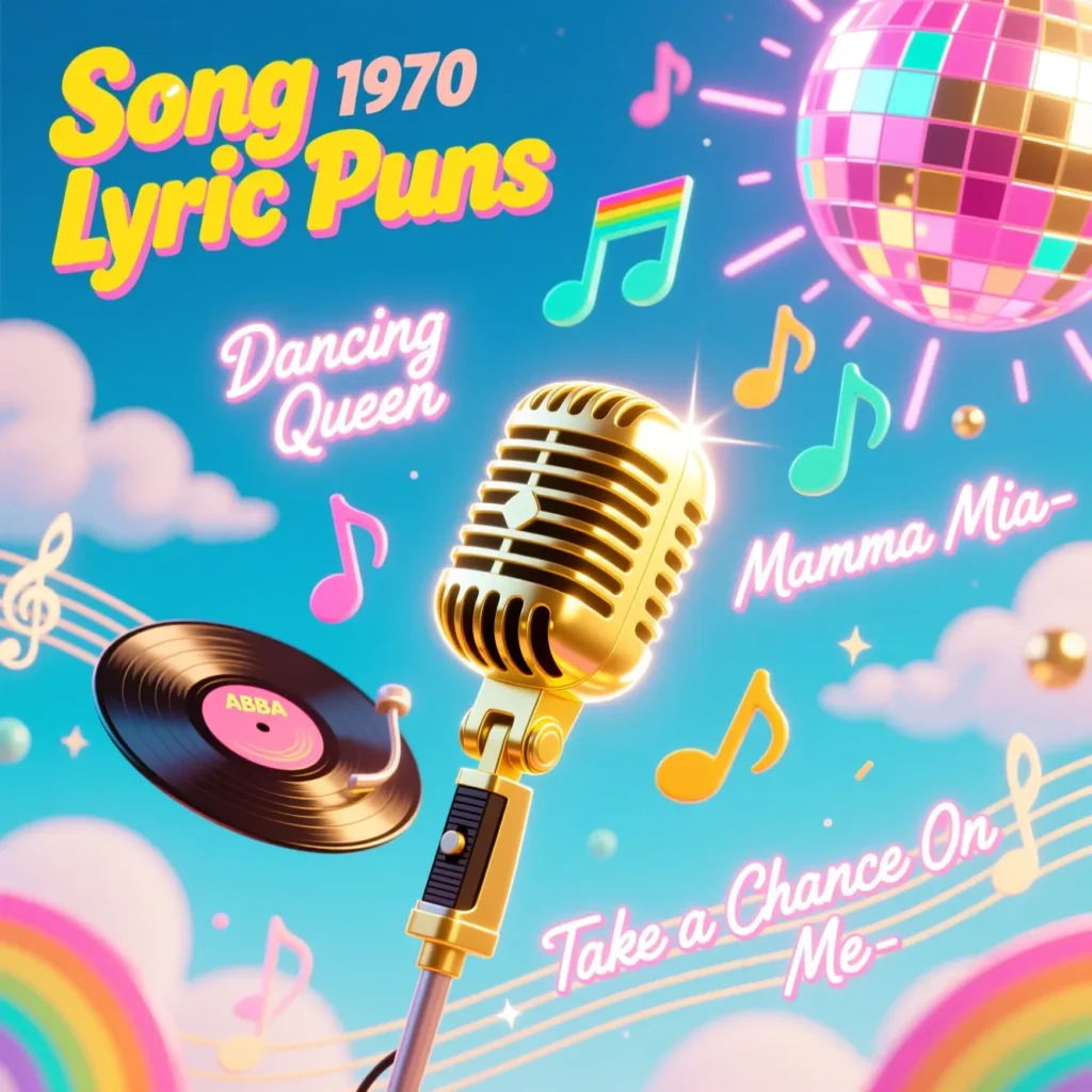  ABBA Song Lyric Puns