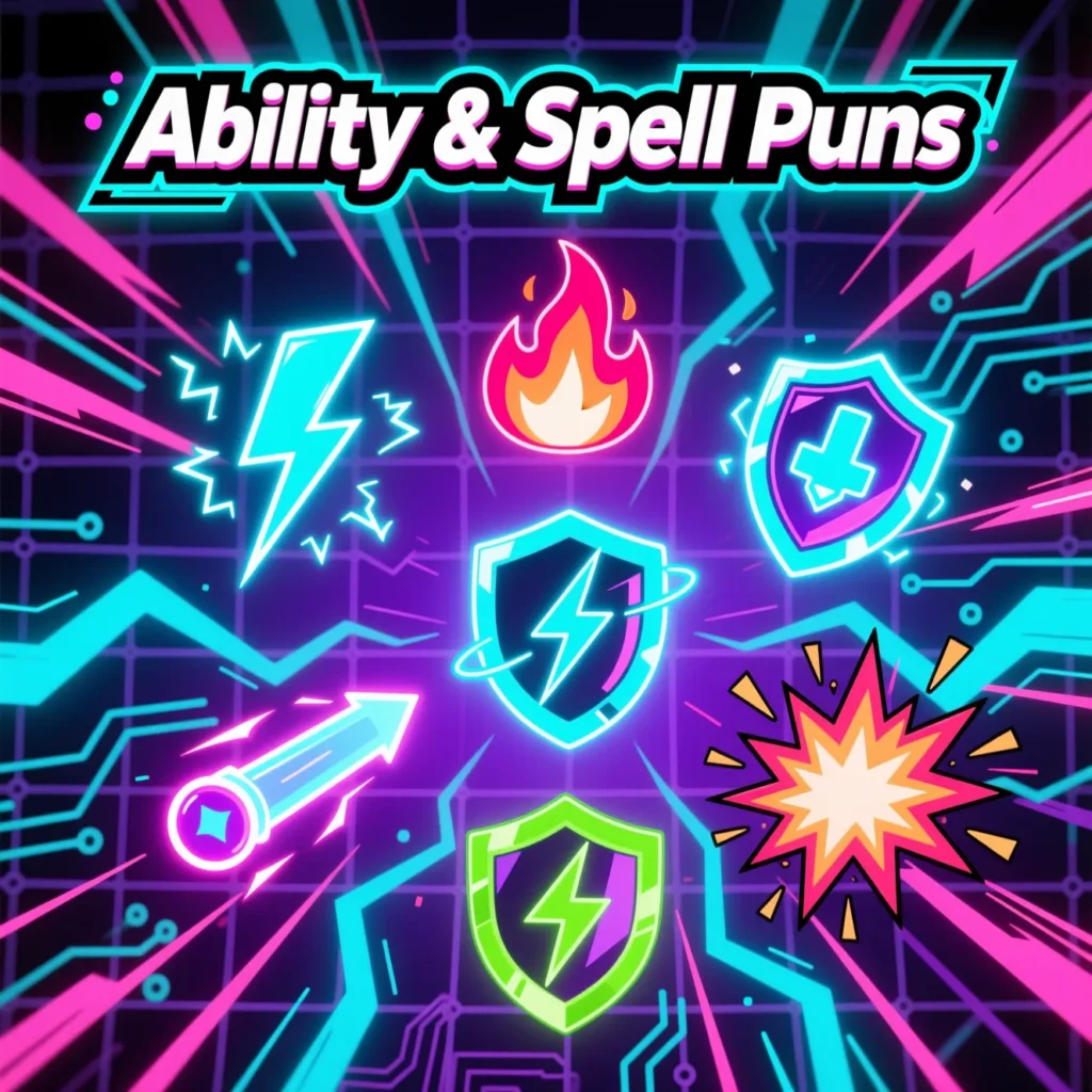 Ability & Spells Puns