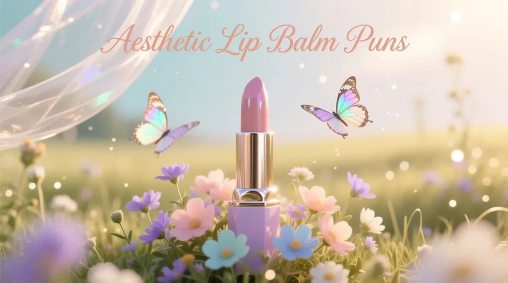 Aesthetic Lip Balm Puns 