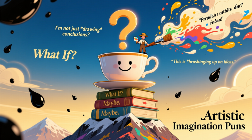 Artistic Imagination Puns