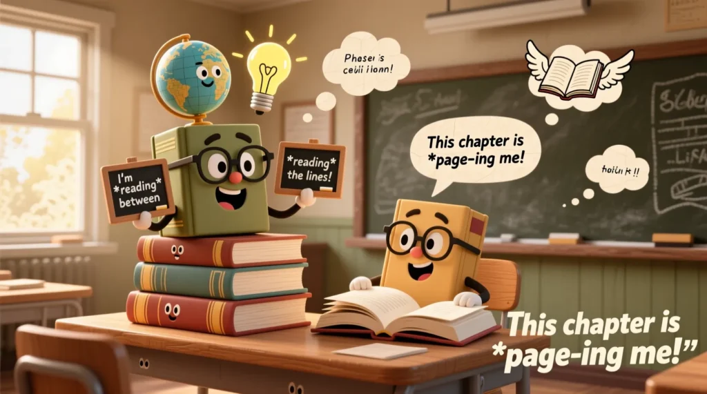 Book & Learning Puns