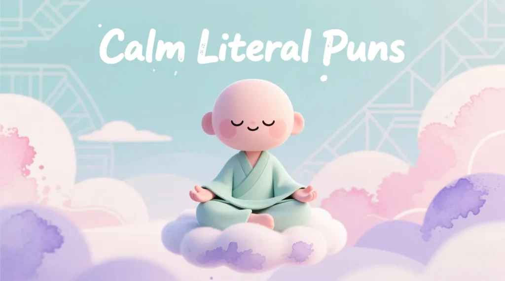 π§ Calm Literal Puns