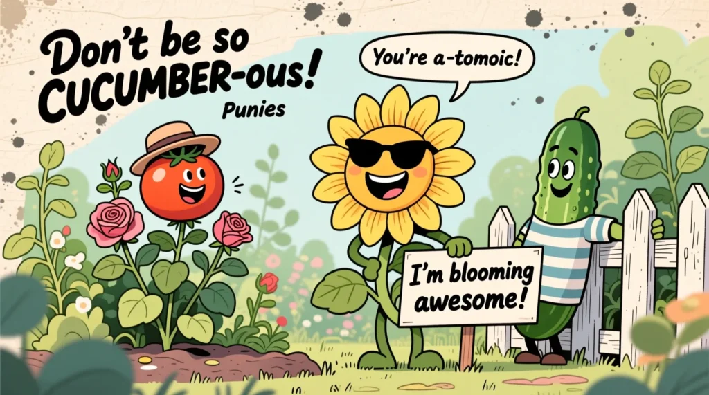  Classic Funny Garden Puns