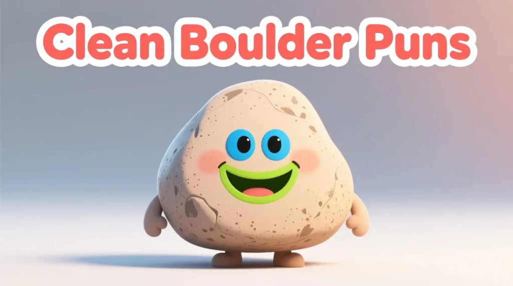  Clean Boulder Puns