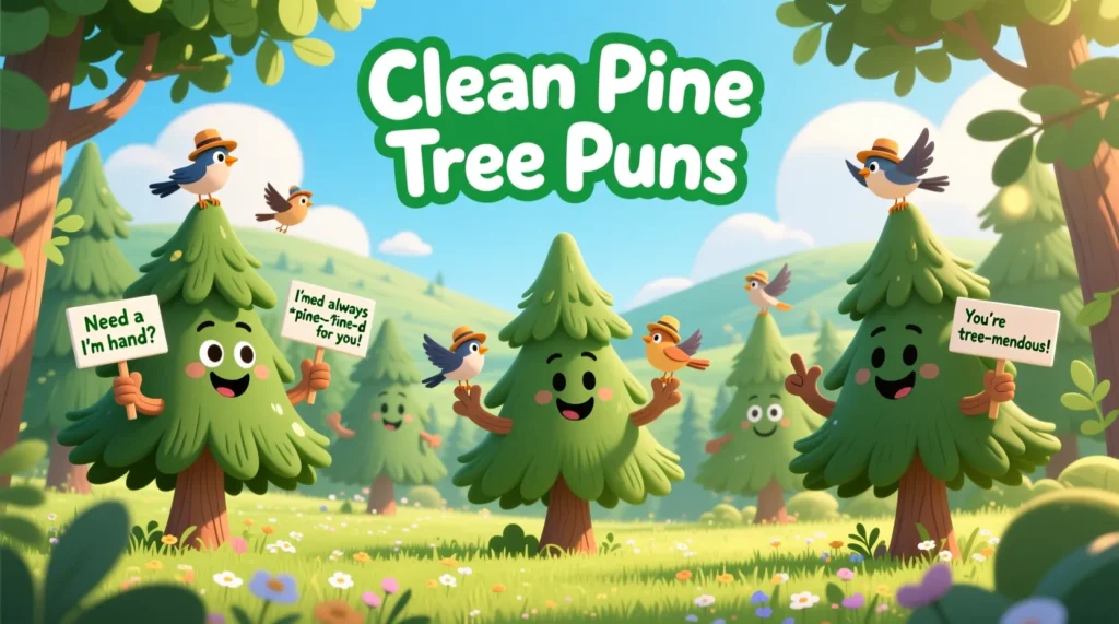  Clean Pine Tree Puns