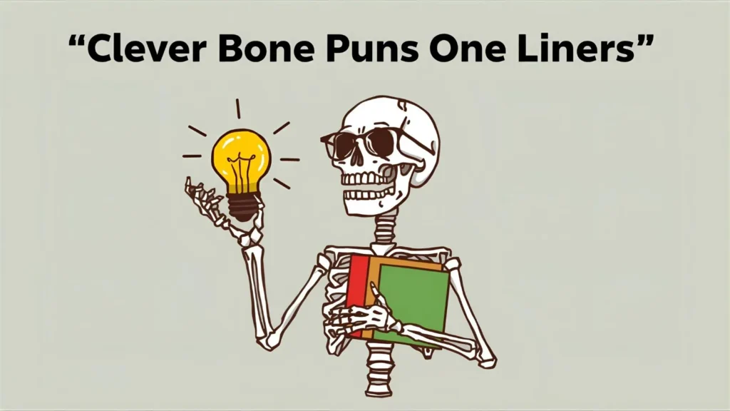  Clever Bone Puns One Liners