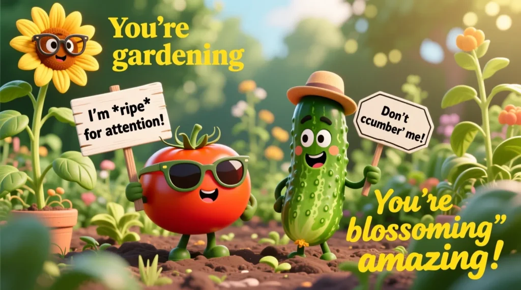 Clever Gardening Puns