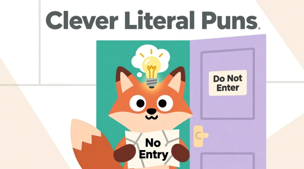 Clever Literal Puns