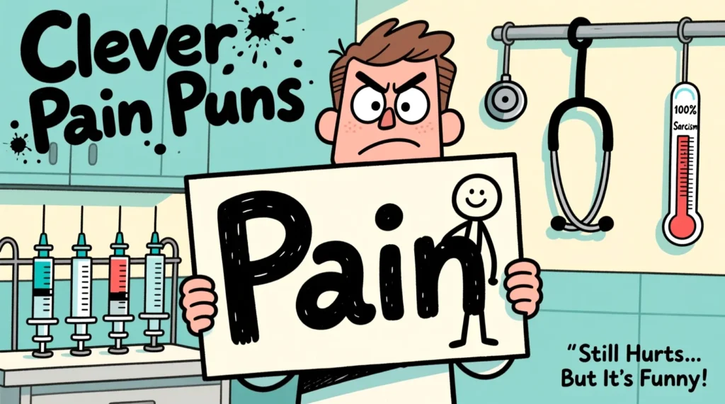  Clever Pain Puns