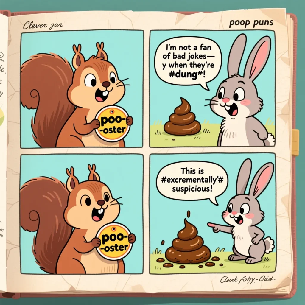 Clever Poop Puns