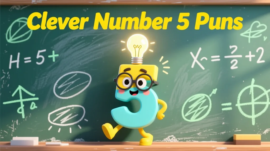  Clever Puns With the Number 5