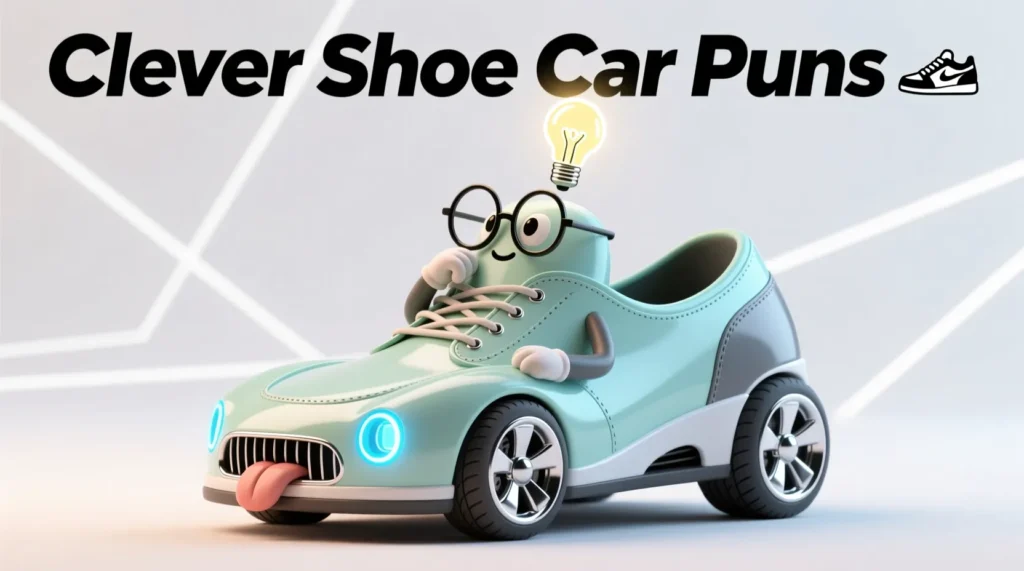 Clever Shoe Car Puns 