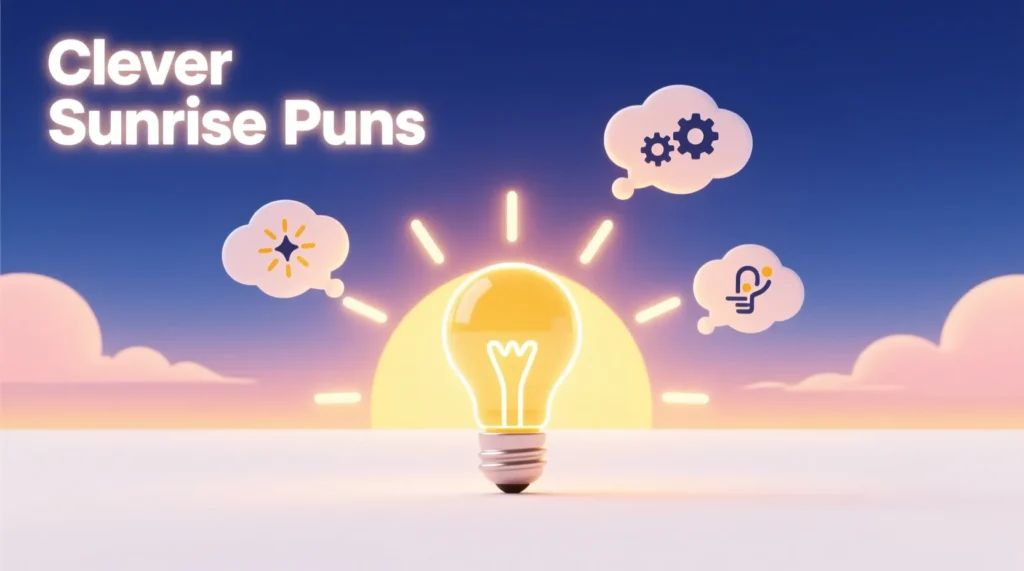 Clever Sunrise Puns