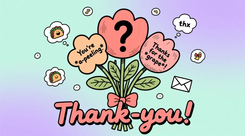 Clever Thank You Puns