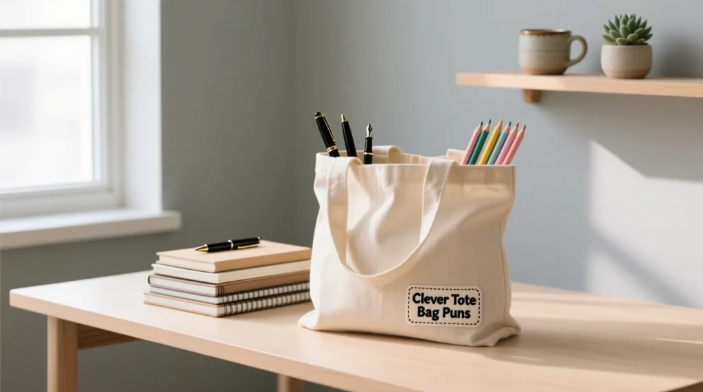 Clever Tote Bag Puns