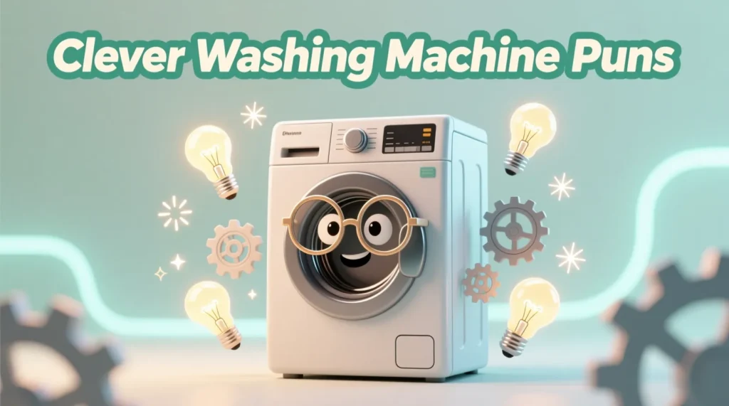 Clever Washing Machine Puns