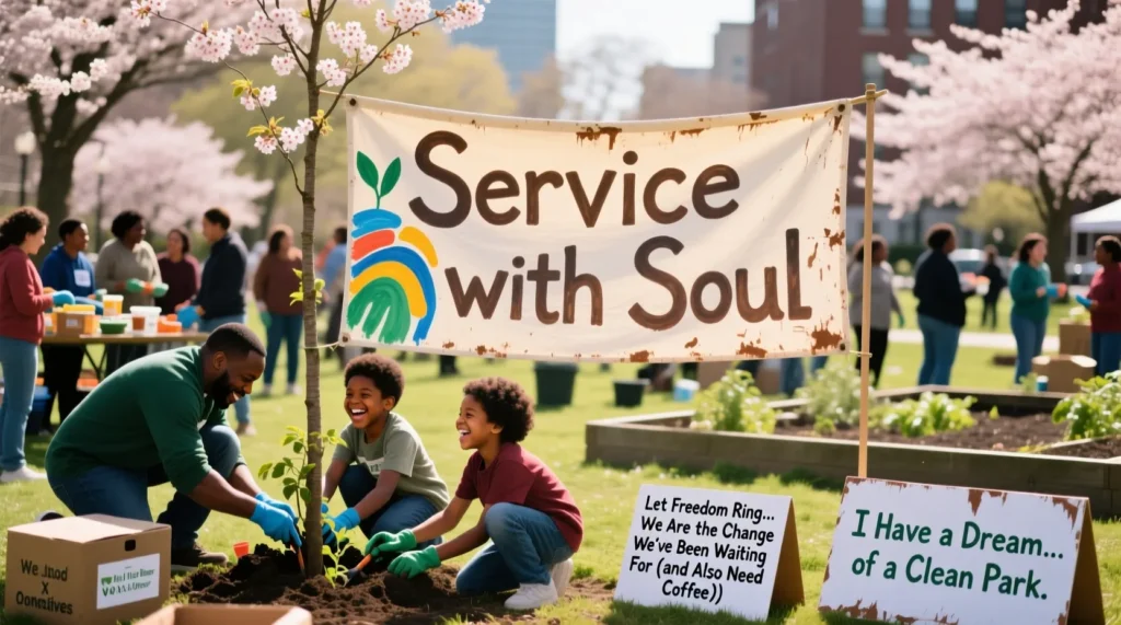 Community and Service Puns