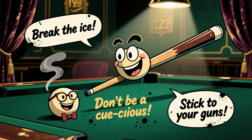 Cue Stick Puns 