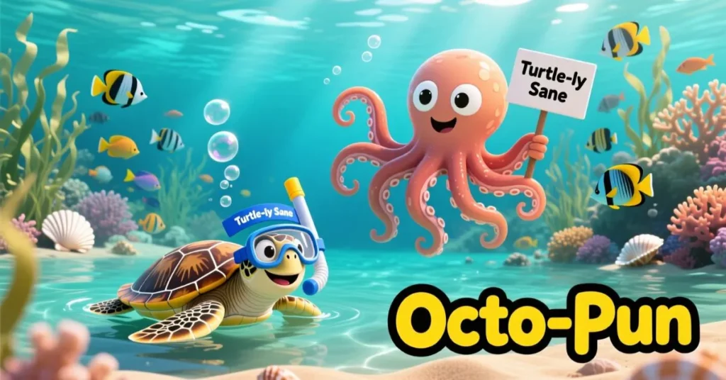 Cute Ocean Themed Puns