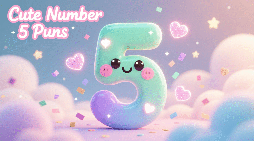  Cute Puns With the Number 5