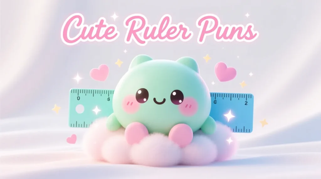 Cute Ruler Puns 
