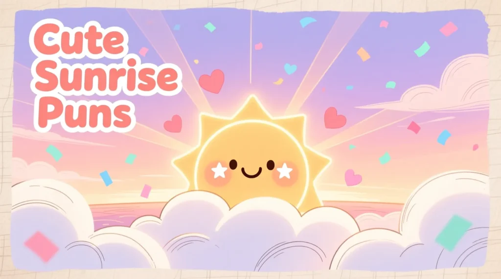 Cute Sunrise Puns
