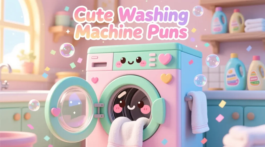 Cute Washing Machine Puns