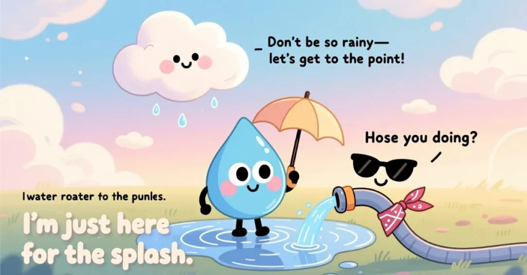 Cute Water Related Puns