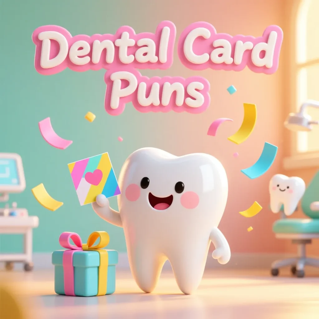 Dental Card, Note & Text Message Puns