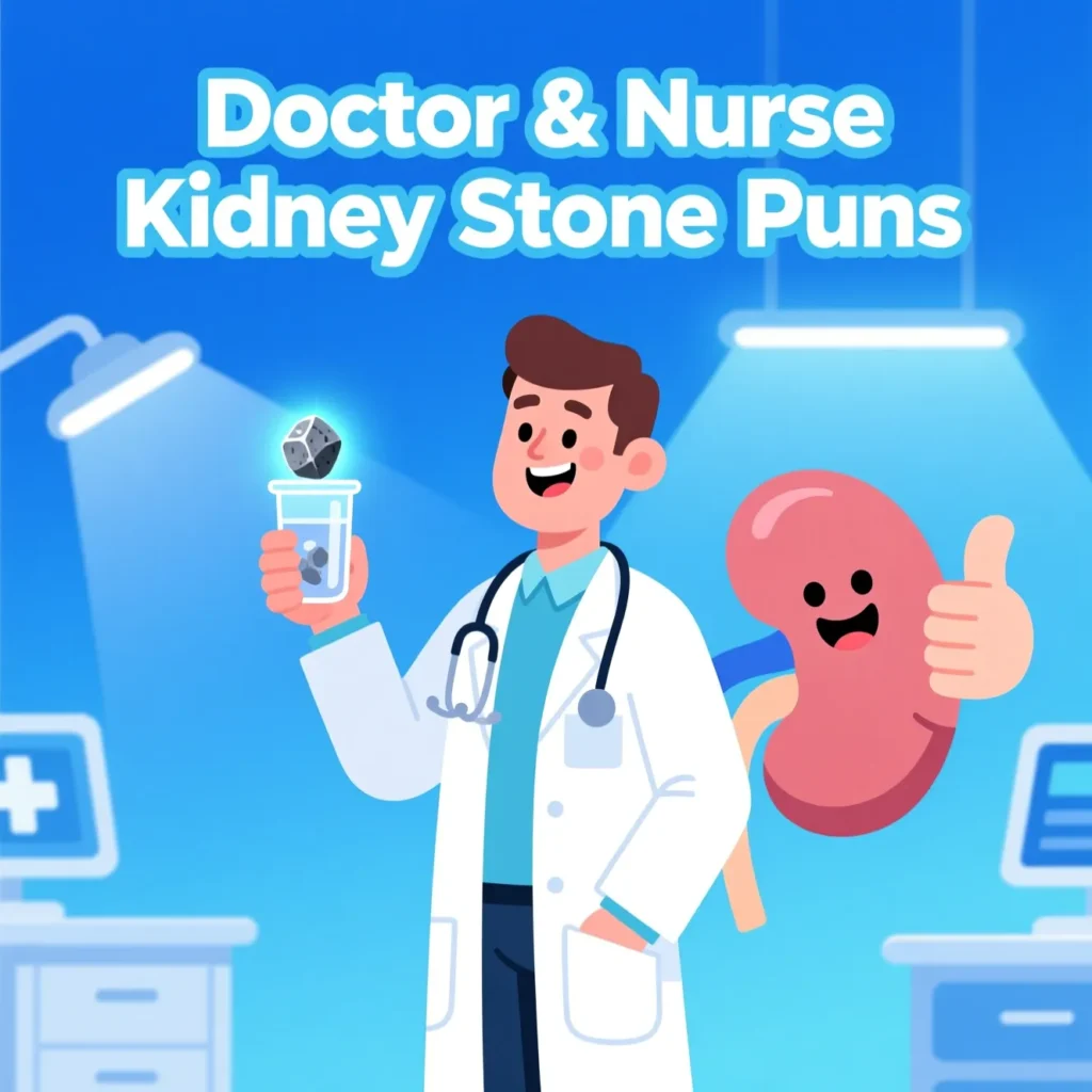 Â Doctor & Nurse Kidney Stone Puns