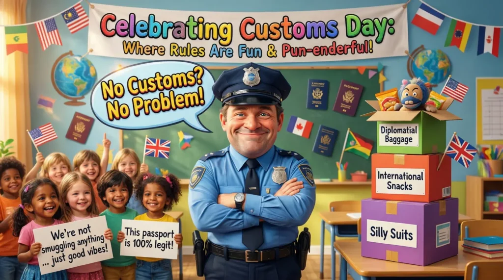   Educational Customs Day Puns