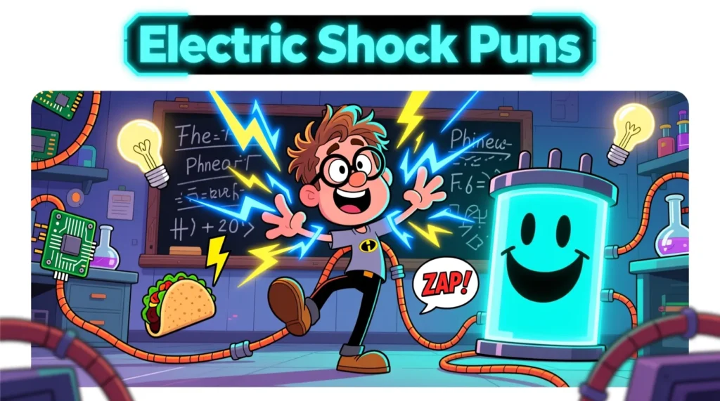  Electric Shock Puns with Energy