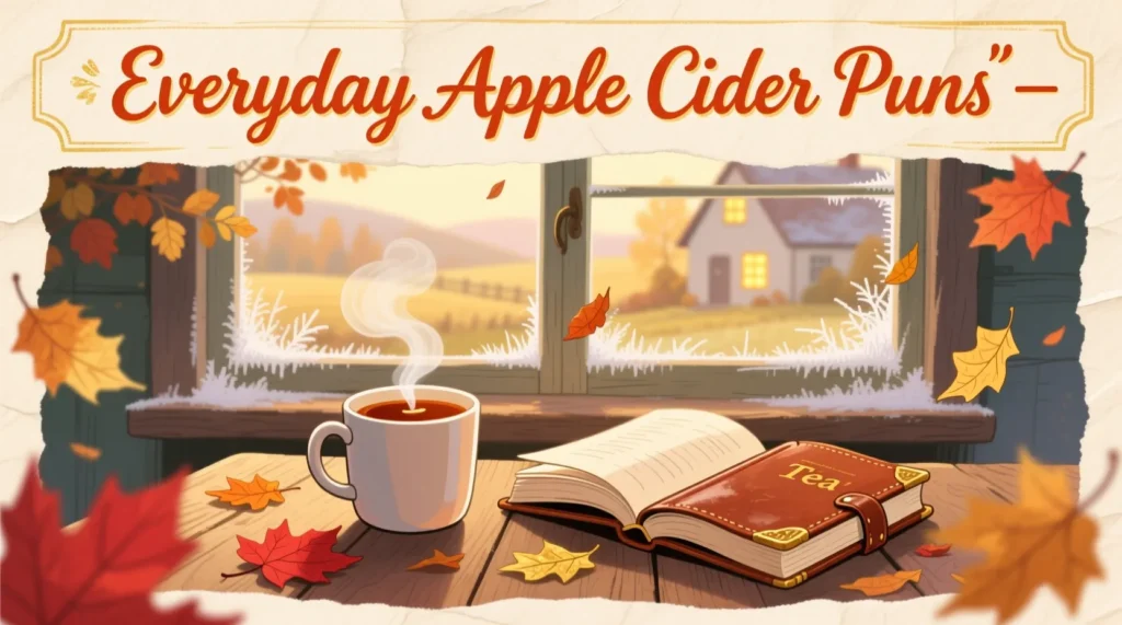 Everyday Apple Cider Puns