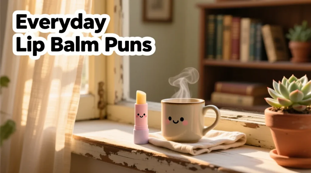 Everyday Lip Balm Puns 