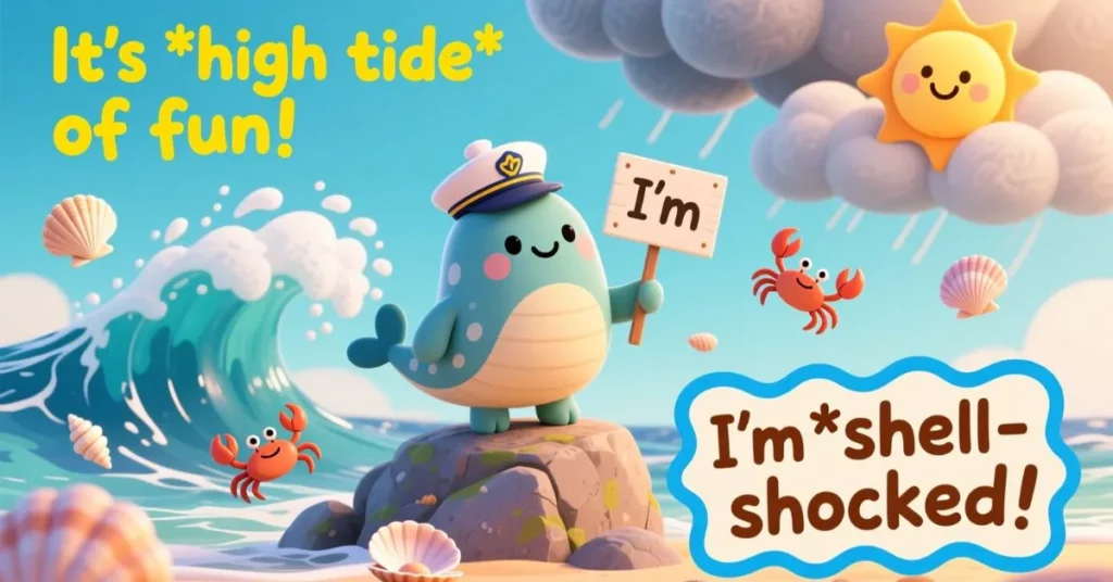 Everyday Ocean Themed Puns