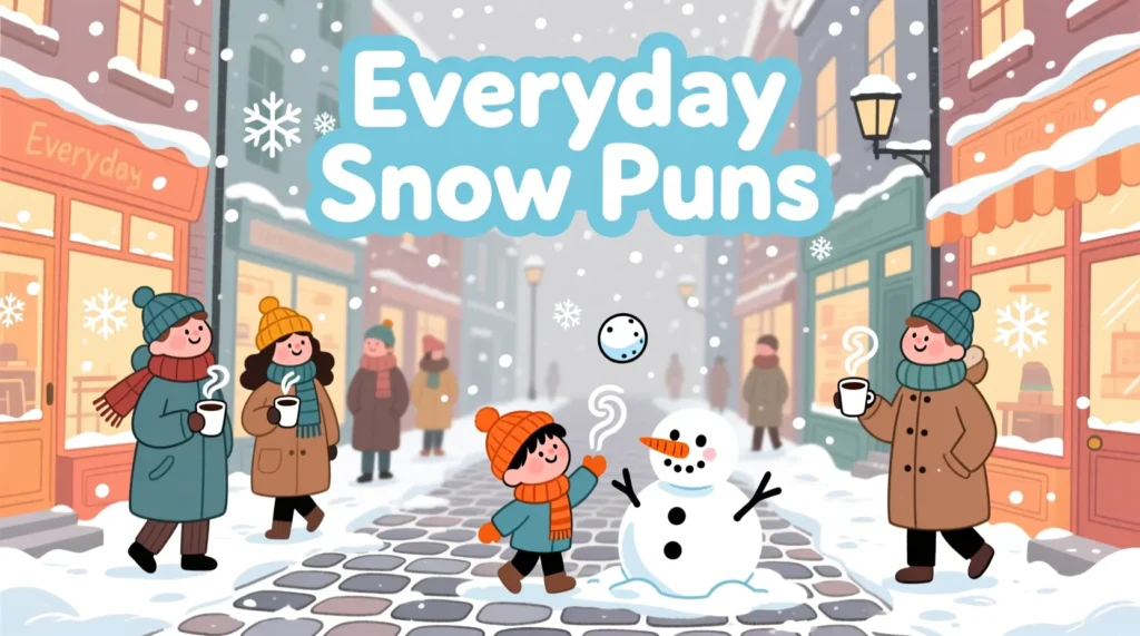 Everyday Snow Puns for Instagram