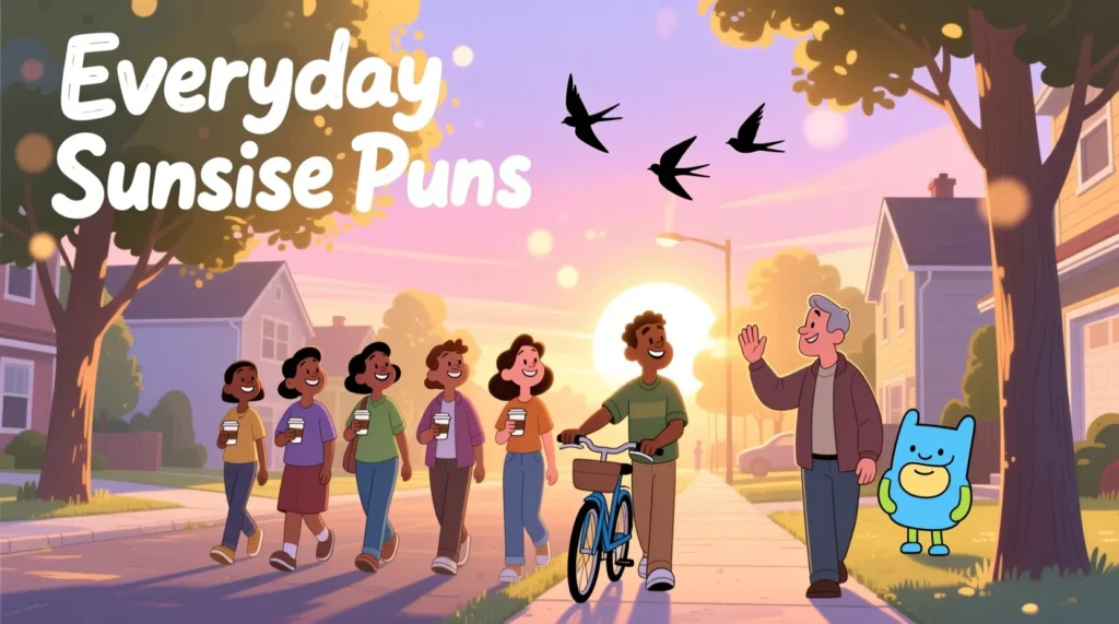 Everyday Sunrise Puns