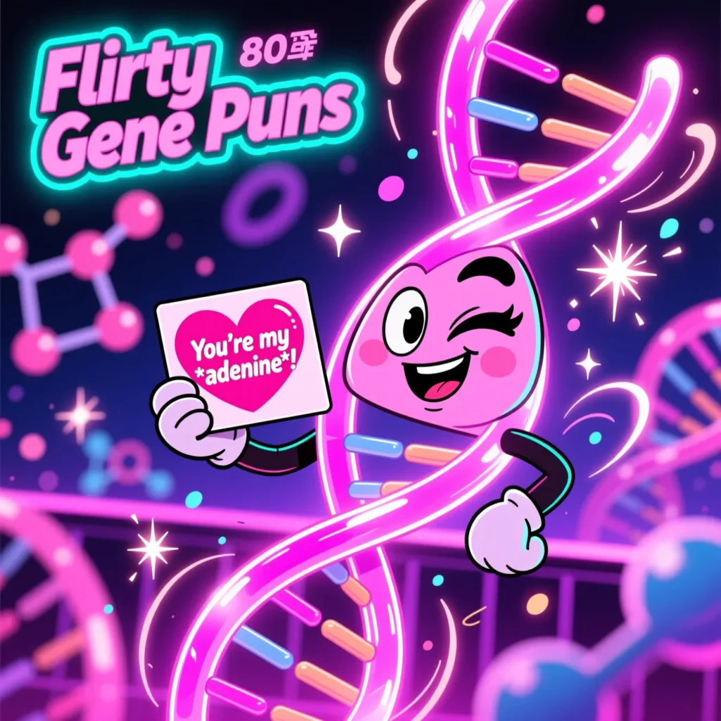 Flirty Genetics Puns