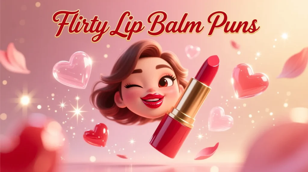  Flirty Lip Balm Puns 