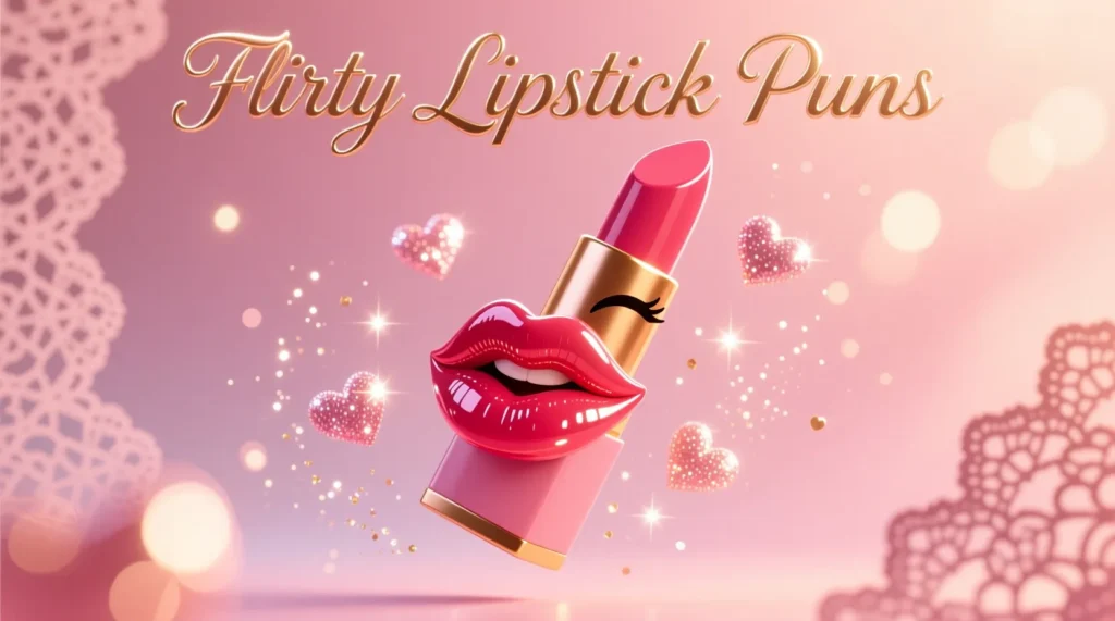  Flirty Lipstick Puns 