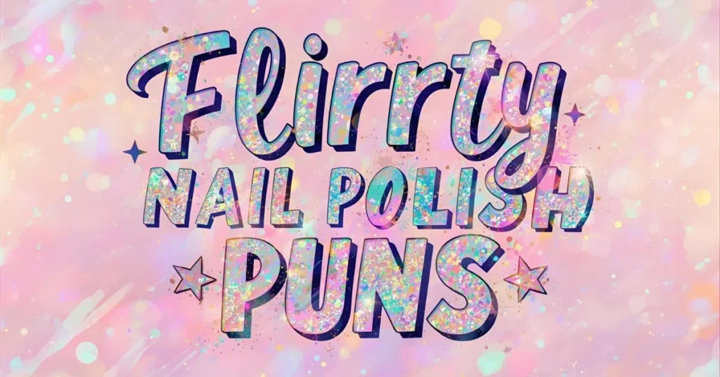 Flirty Nail Polish Puns 