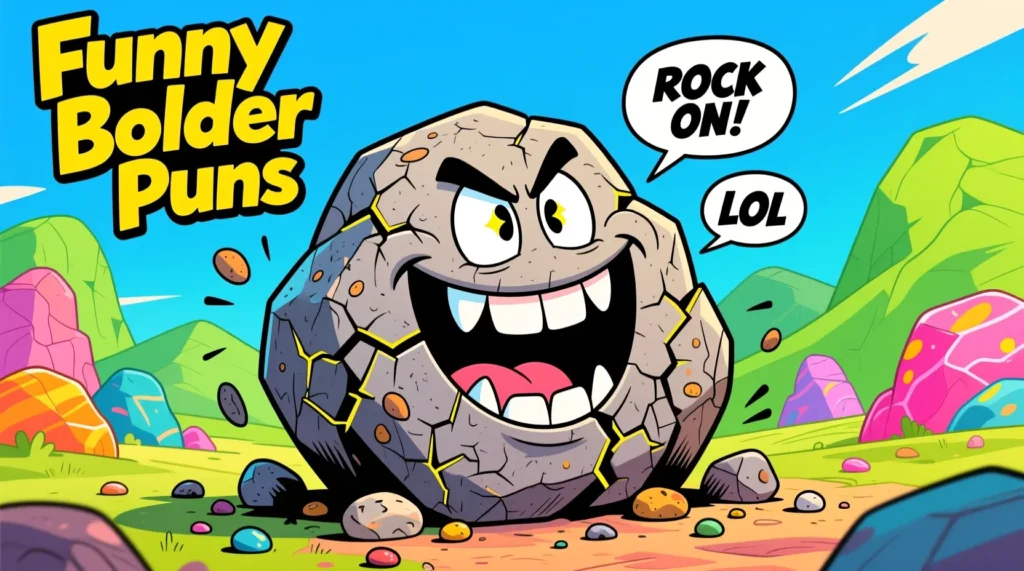 Funny Boulder Puns