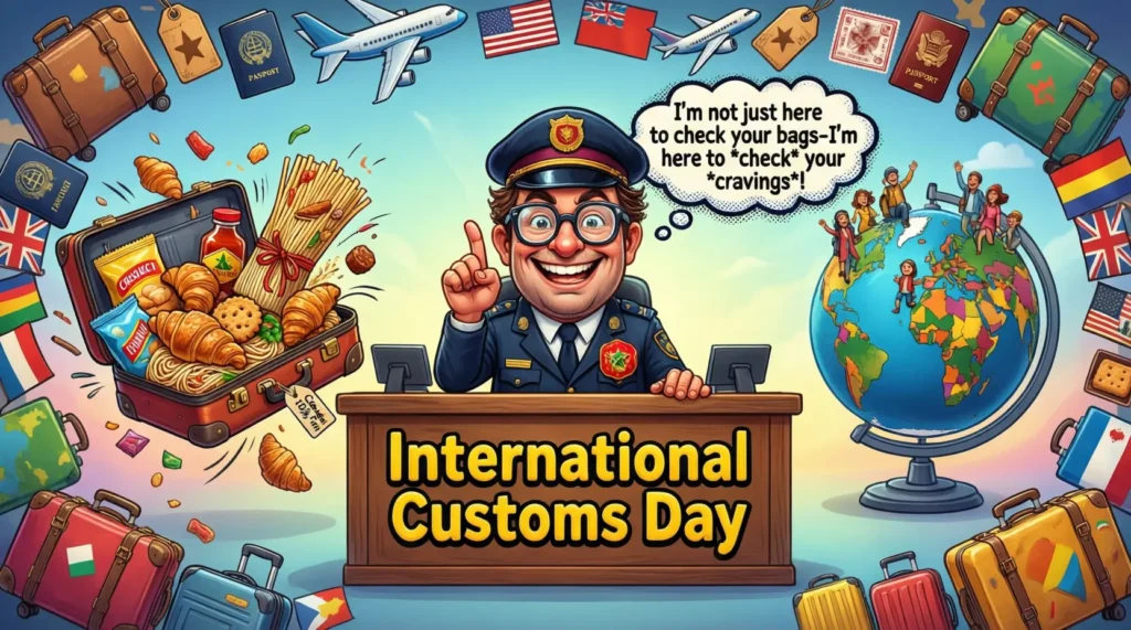  Funny International Customs Day Puns