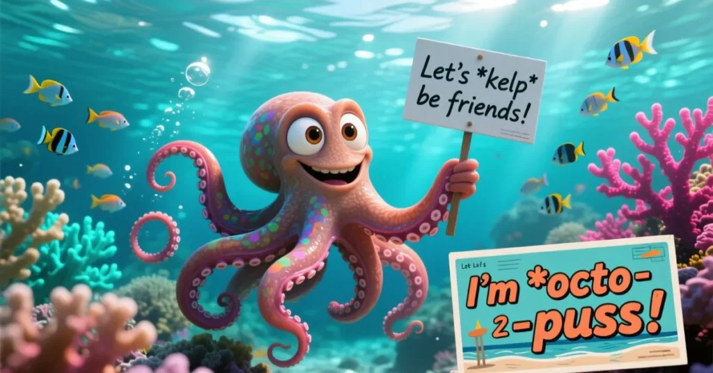 Funny Ocean Themed Puns