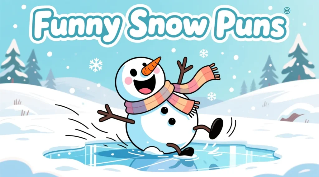 Funny Snow Puns for Instagram