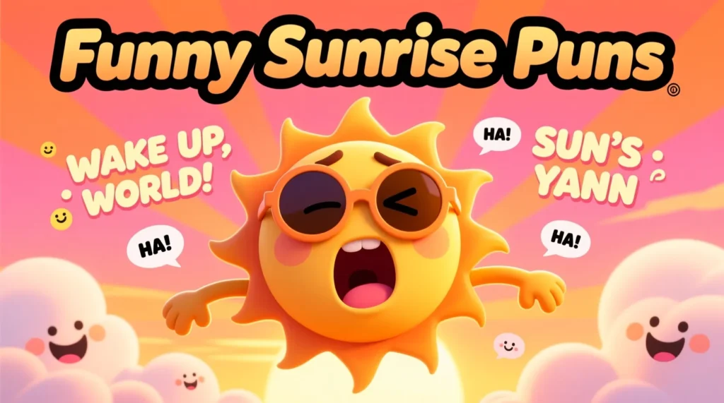 Funny Sunrise Puns