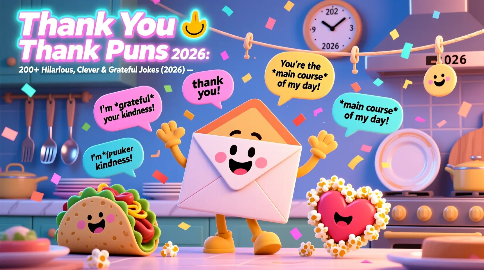 funny thank you puns,